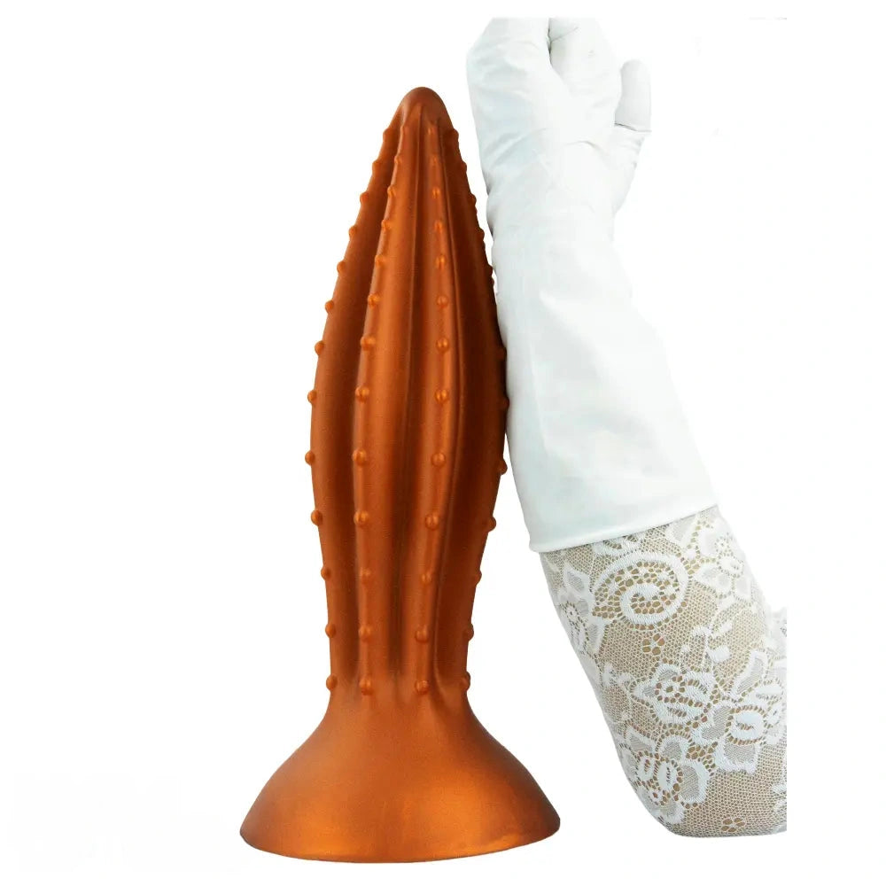 7.87in 9.84in 11.81in 13.77in Huge Silicone Spiked Butt Plug Dildo Couples Toy