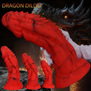 7.87in 9.84in 11.81in Dragon Silicone Monster Soft Big Dildo For Women Men