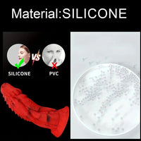 7.87in 9.84in 11.81in Dragon Silicone Monster Soft Big Dildo For Women Men