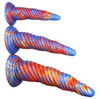 7.87in 9.84in 11.8in XML Sprial Big Butt Plug Dildo For Anal Sex