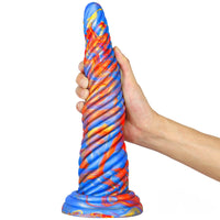 7.87in 9.84in 11.8in XML Sprial Big Butt Plug Dildo For Anal Sex