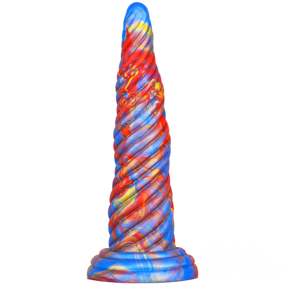 7.87in 9.84in 11.8in XML Sprial Big Butt Plug Dildo For Anal Sex