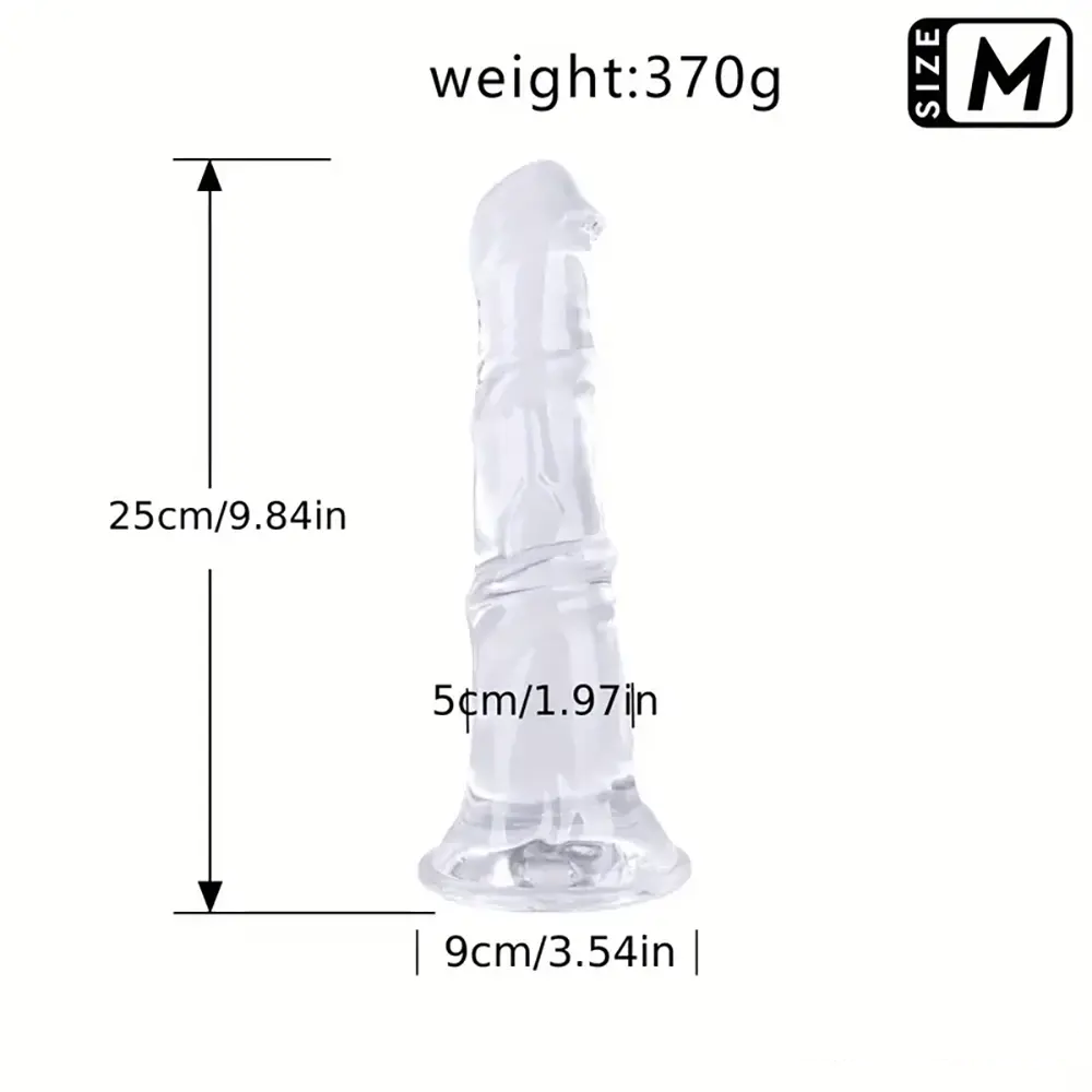 7.87in 9.84in Big PVC Horse Cock Animal Dildo Vagina Masturbator