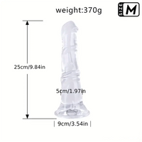 7.87in 9.84in Big PVC Horse Cock Animal Dildo Vagina Masturbator
