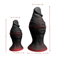 7.87in 9.84in Flying Dragon Spiked Penis Soft Silicone Dildo For G-spot Anus