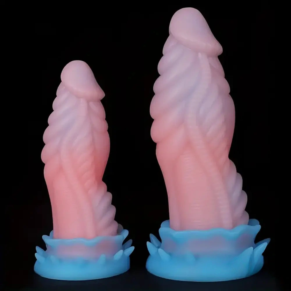 7.87in 9.84in Super Soft Dragon Silicone Animal Monster Penis Dildo