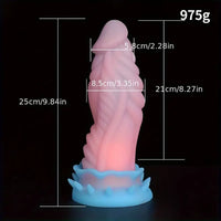 7.87in 9.84in Super Soft Dragon Silicone Animal Monster Penis Dildo