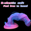 7.87in Alien Dragon Anal Plug Liquid Silicone Monster Dildo For Women
