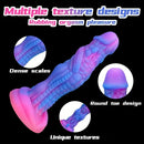 7.87in Alien Dragon Anal Plug Liquid Silicone Monster Dildo For Women