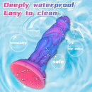 7.87in Alien Dragon Silicone Monster Penis Dildo With Strong Suction Cup