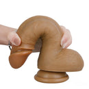 7.87in Big Body Liquid Silicone Dildo For Women Real Skin Sex Toy