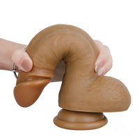 7.87in Big Body Liquid Silicone Dildo For Women Real Skin Sex Toy