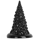 7.87in Black PVC Thick Anal Plug Anal Expansion Suction Cup G Spot Dildo
