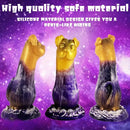 7.87in Chinese Zodiac Dog Design Silicone Hand Wash Only Soft Dildo
