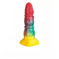 7.87in Colorful Silicone Simulation Special-Shaped Masturbator Tentacle Dildo