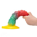 7.87in Colorful Silicone Simulation Special-Shaped Masturbator Tentacle Dildo