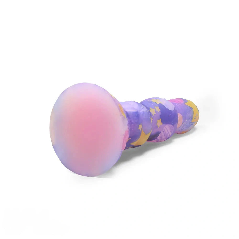 7.87in Colorful Silicone Soft Realistic Dildo Fantasy Prostate Massager