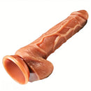7.87in Double Layer Silicone Realistic Personal Massager Soft Dildo