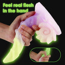 7.87in Dragon Tentacle Luminous Anal Monster Silicone Soft Dildo