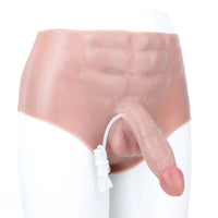 7.87in Ejaculating Dildo Pants Vagina Massager For Female Masturbator