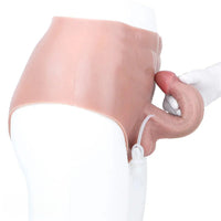 7.87in Ejaculating Dildo Pants Vagina Massager For Female Masturbator