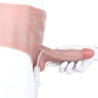 7.87in Ejaculating Dildo Pants Vagina Massager For Female Masturbator