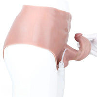 7.87in Ejaculating Dildo Pants Vagina Massager For Female Masturbator