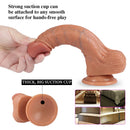 7.87in Extreme Realistic Vivid Silicone Dildo With Veins