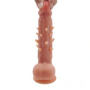 7.87in Extreme Vivid Glans Spiked Dildo With True Tendons