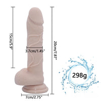 7.87in Fake Penis Sex Toy Dildo For Anus Vaginal Masturbation