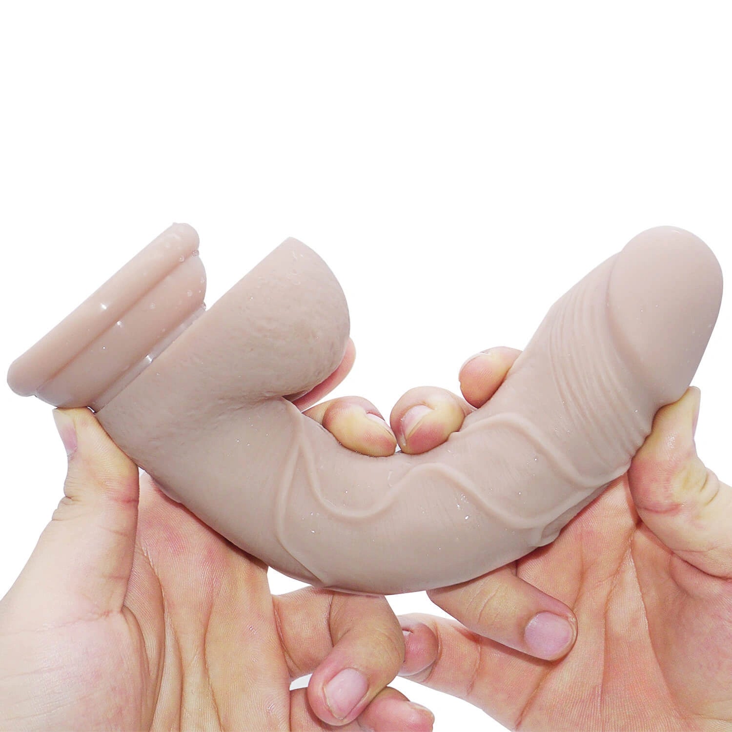 7.87in Fake Penis Sex Toy Dildo For Anus Vaginal Masturbation