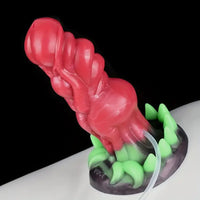 7.87in Fantasy Monster Cumming Dildo Wth Water Spray For Vagina Anus