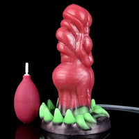 7.87in Fantasy Monster Cumming Dildo Wth Water Spray For Vagina Anus