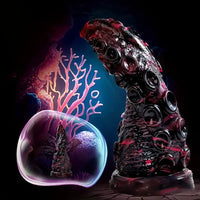 7.87in Fantasy Monster Octopus Tentacle Silicone Dildo For Couples Lesbian