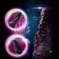 7.87in Fantasy Monster Octopus Tentacle Silicone Dildo For Couples Lesbian