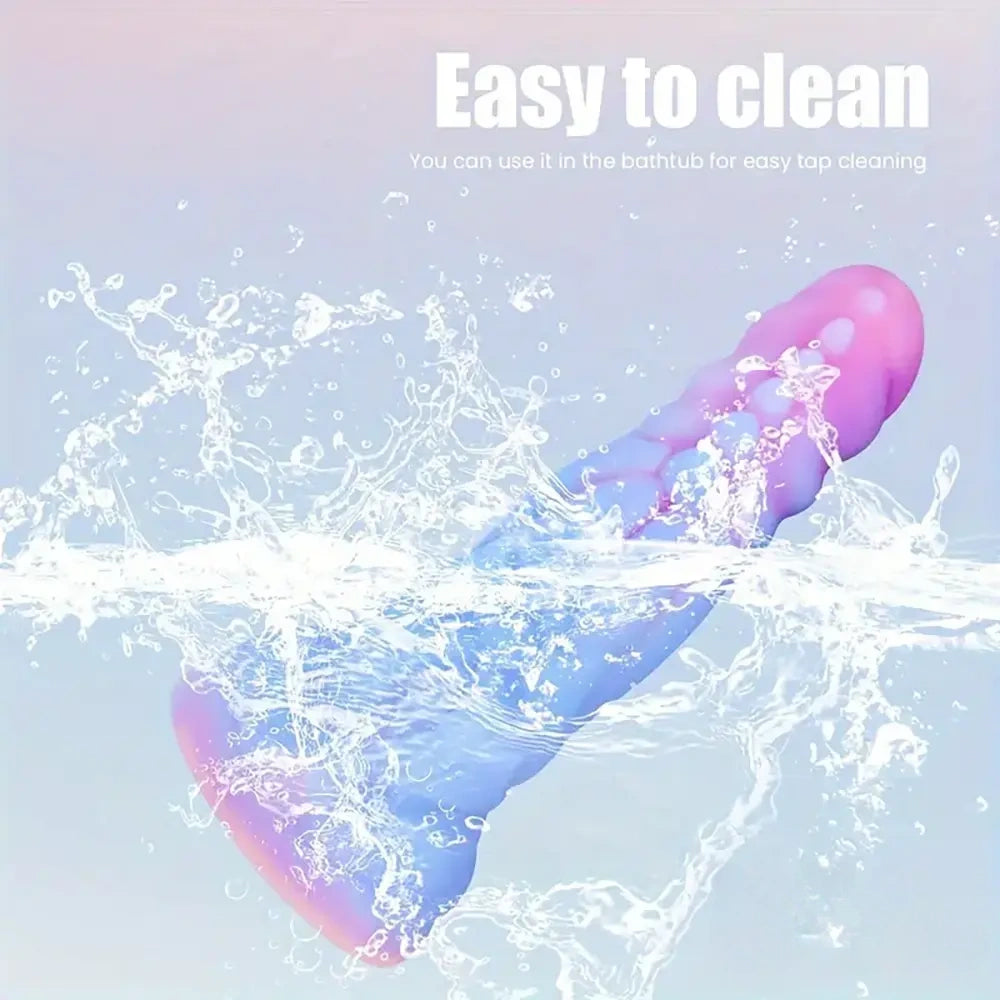 7.87in Fantasy Monster Silicone Soft Dildo External Anal Opener
