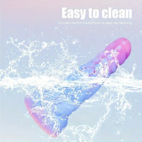 7.87in Fantasy Monster Silicone Soft Dildo External Anal Opener
