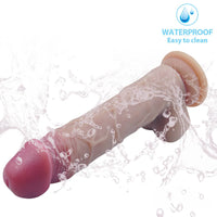 7.87in Flesh Body Nice Dildo With Lifelike Glans Veins