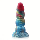 7.87in Forest Light Fantasy Monster Silicone Dildo With Glow in The Dark