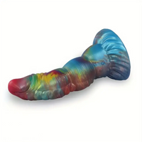 7.87in Forest Light Fantasy Monster Silicone Dildo With Glow in The Dark