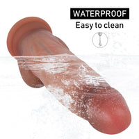 7.87in Giant Dildo Anal Men Sex Toy With Small Heads