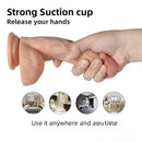 7.87in High Elasticity Soft Dildo With Stout Blood Vessels