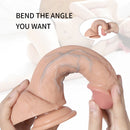 7.87in High Quality PVC Double Layer Hard Dildo With Suction Cup