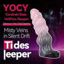 7.87in Hollow Fantasy Silicone Cock Sleeve Dildo For Physical Delay Control