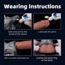 7.87in Hollow Fantasy Silicone Cock Sleeve Dildo For Physical Delay Control