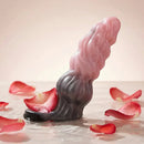 7.87in Hollow Fantasy Silicone Cock Sleeve Dildo For Physical Delay Control