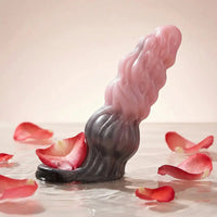7.87in Hollow Fantasy Silicone Cock Sleeve Dildo For Physical Delay Control