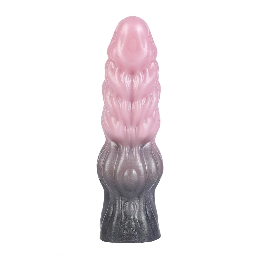 7.87in Hollow Fantasy Silicone Cock Sleeve Dildo For Physical Delay Control