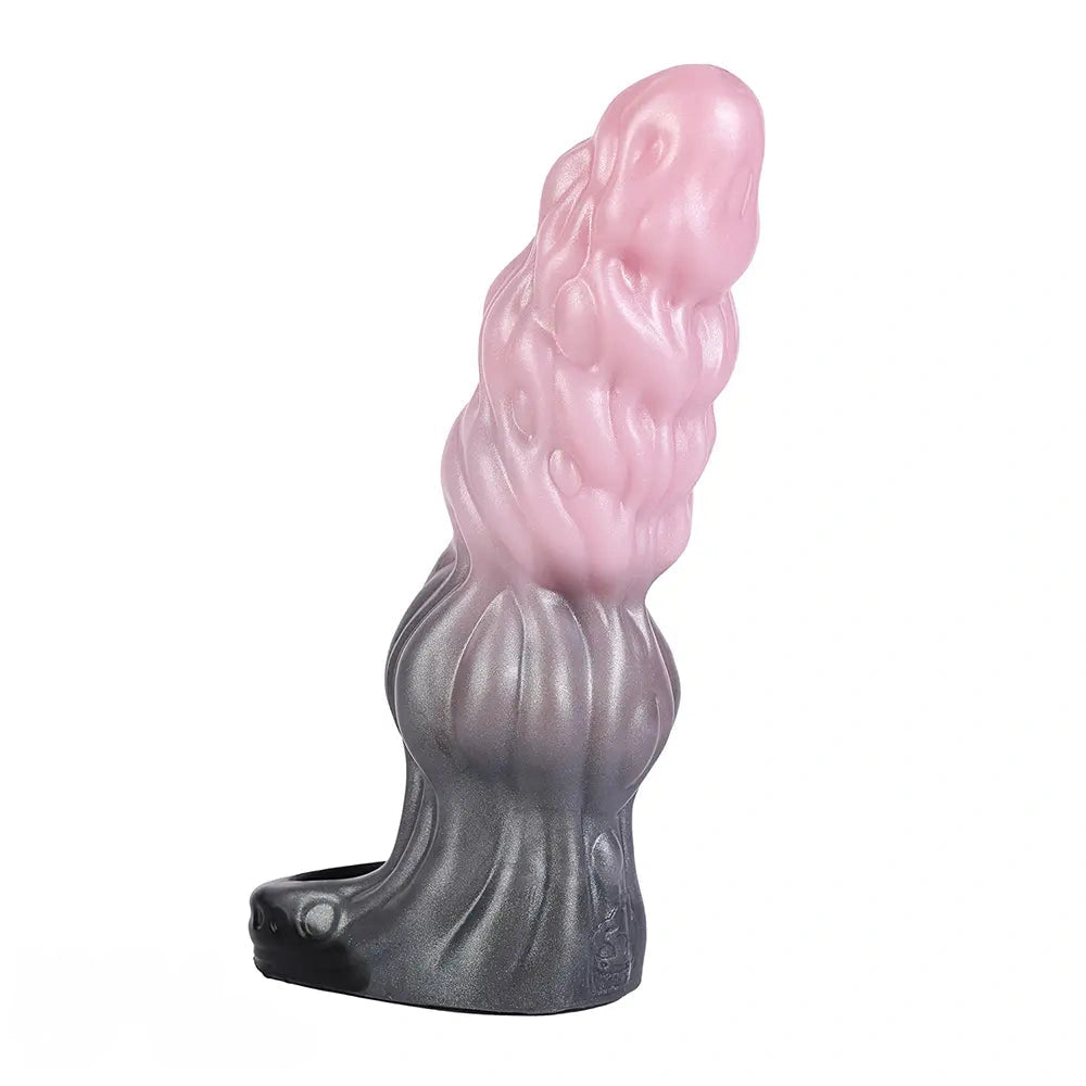 7.87in Hollow Fantasy Silicone Cock Sleeve Dildo For Physical Delay Control