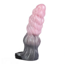 7.87in Hollow Fantasy Silicone Cock Sleeve Dildo For Physical Delay Control